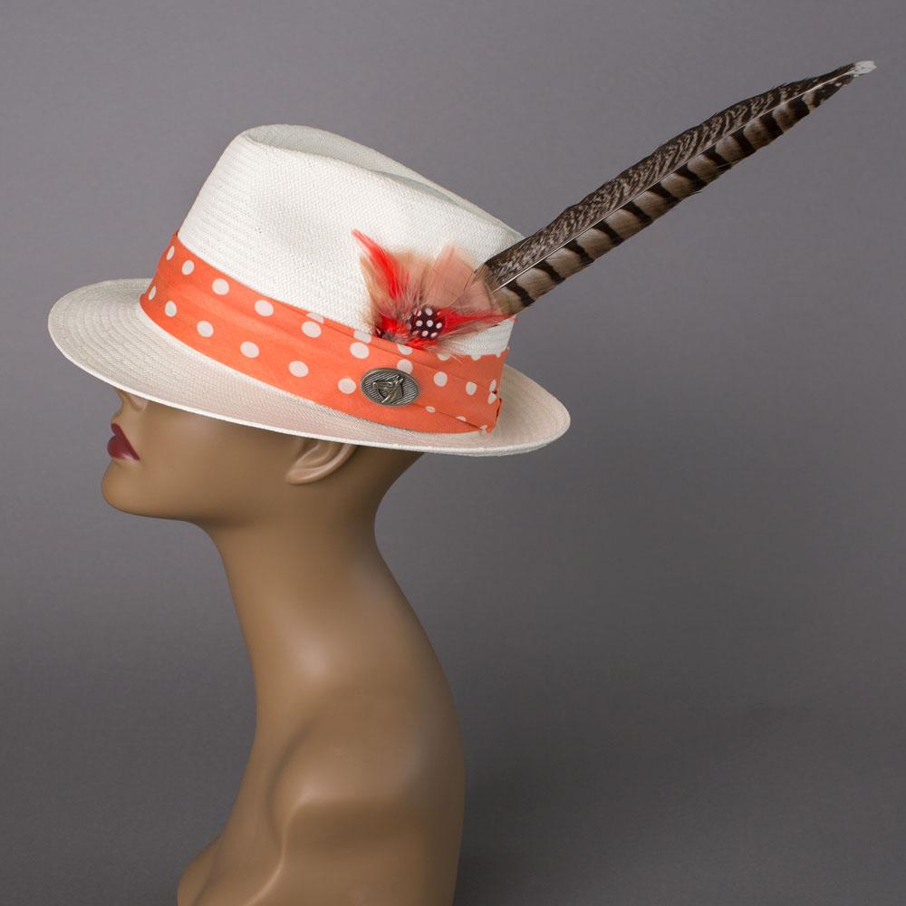 Goorin Bros. oh sheila straw wide brim fedora White  womens styling