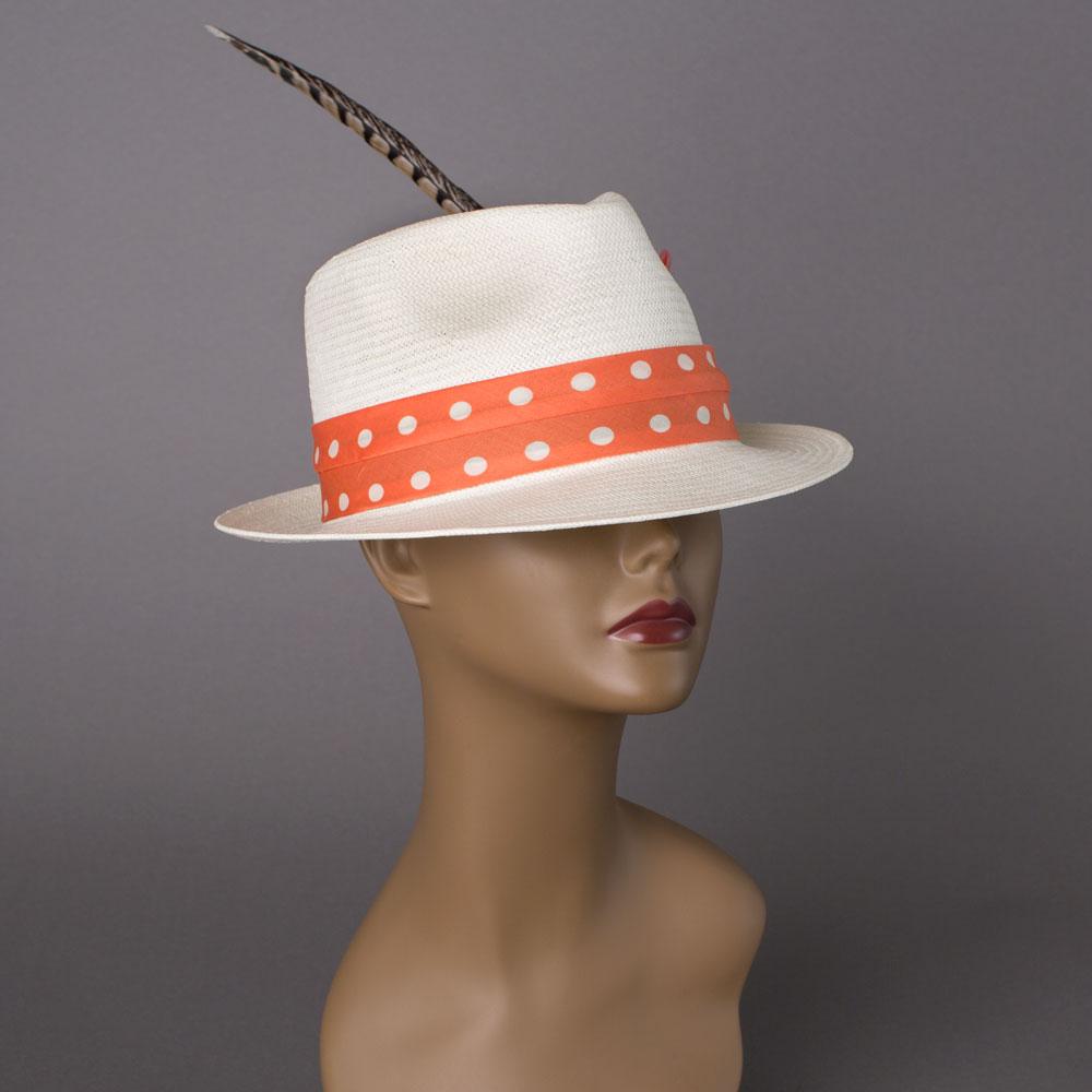 Goorin Bros. oh sheila straw wide brim fedora White  womens styling