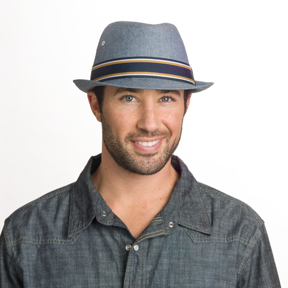 Goorin Bros. Chip Dempsey Blue fedora mens styling