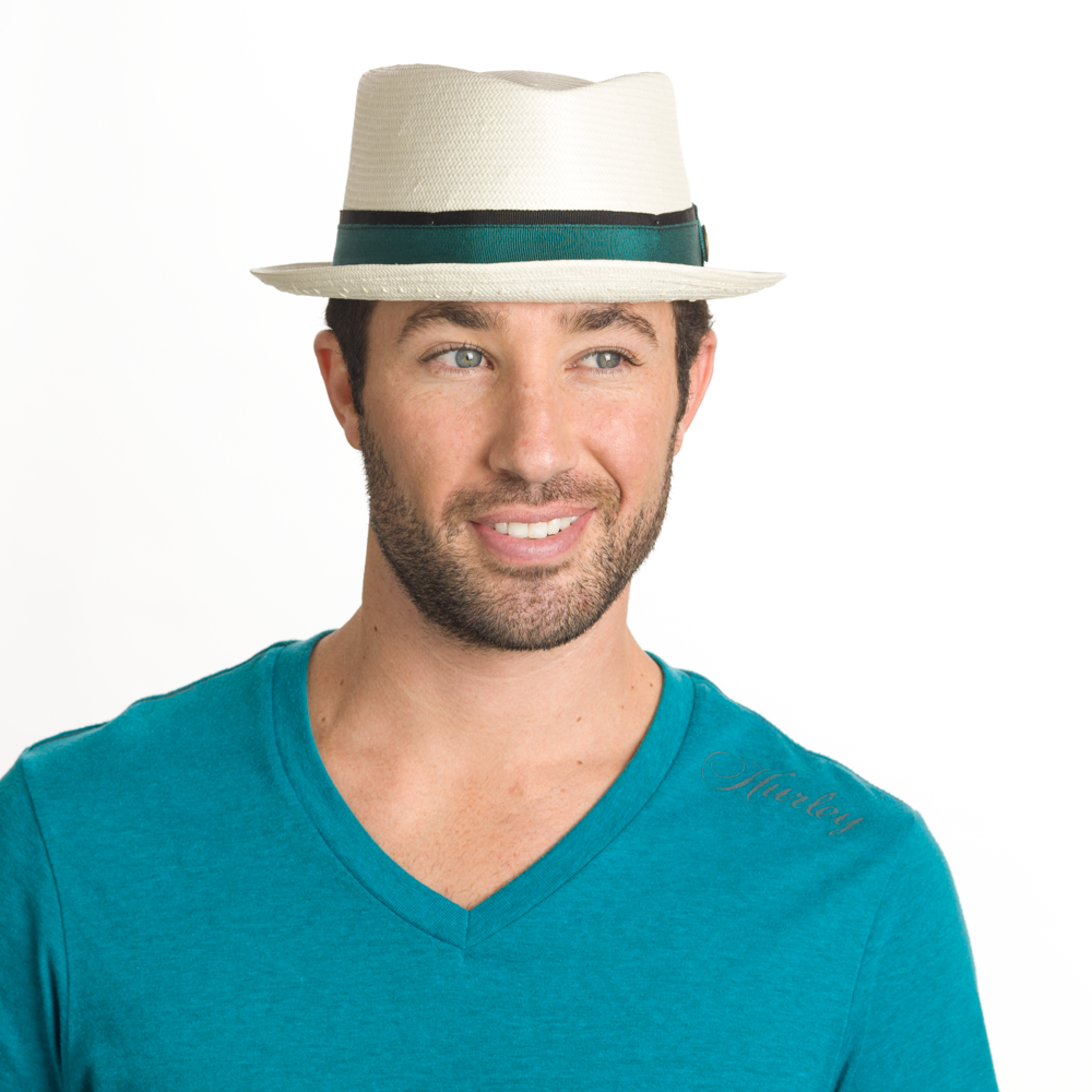Goorin Bros. Mickey White porkpie mens styling