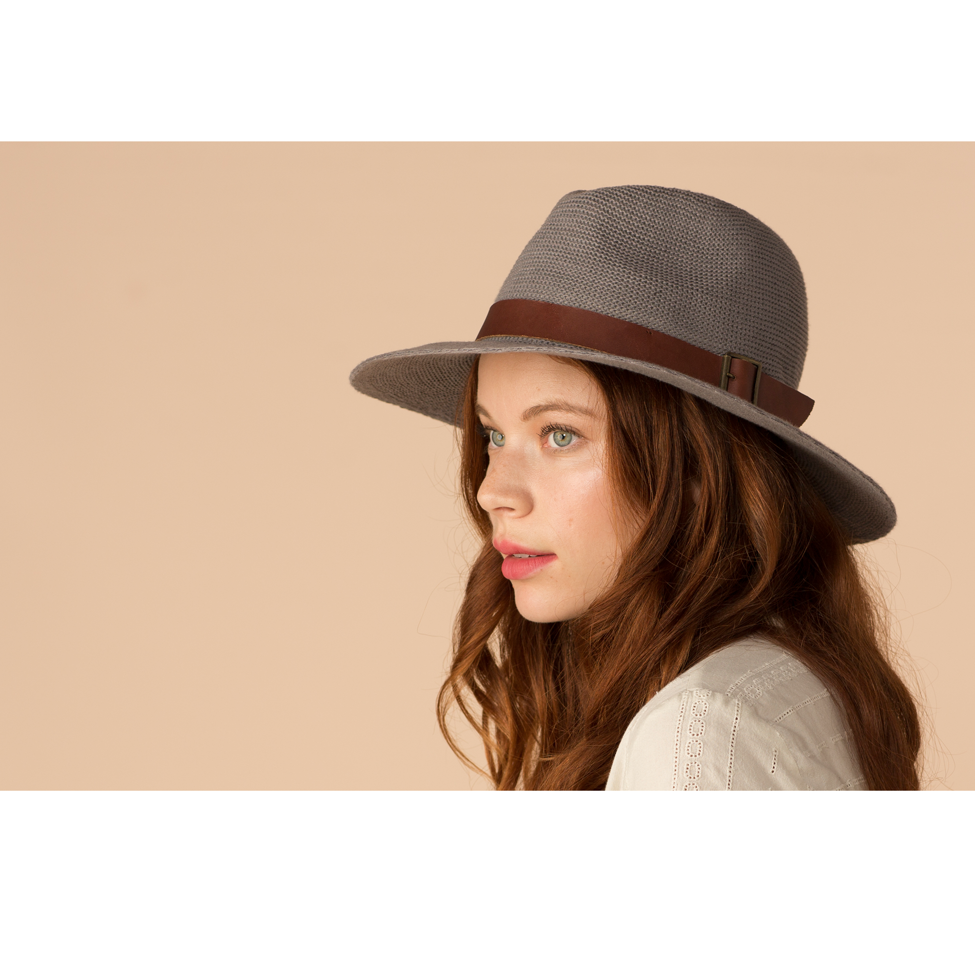Goorin Bros. April Rose Charcoal fedora womens styling
