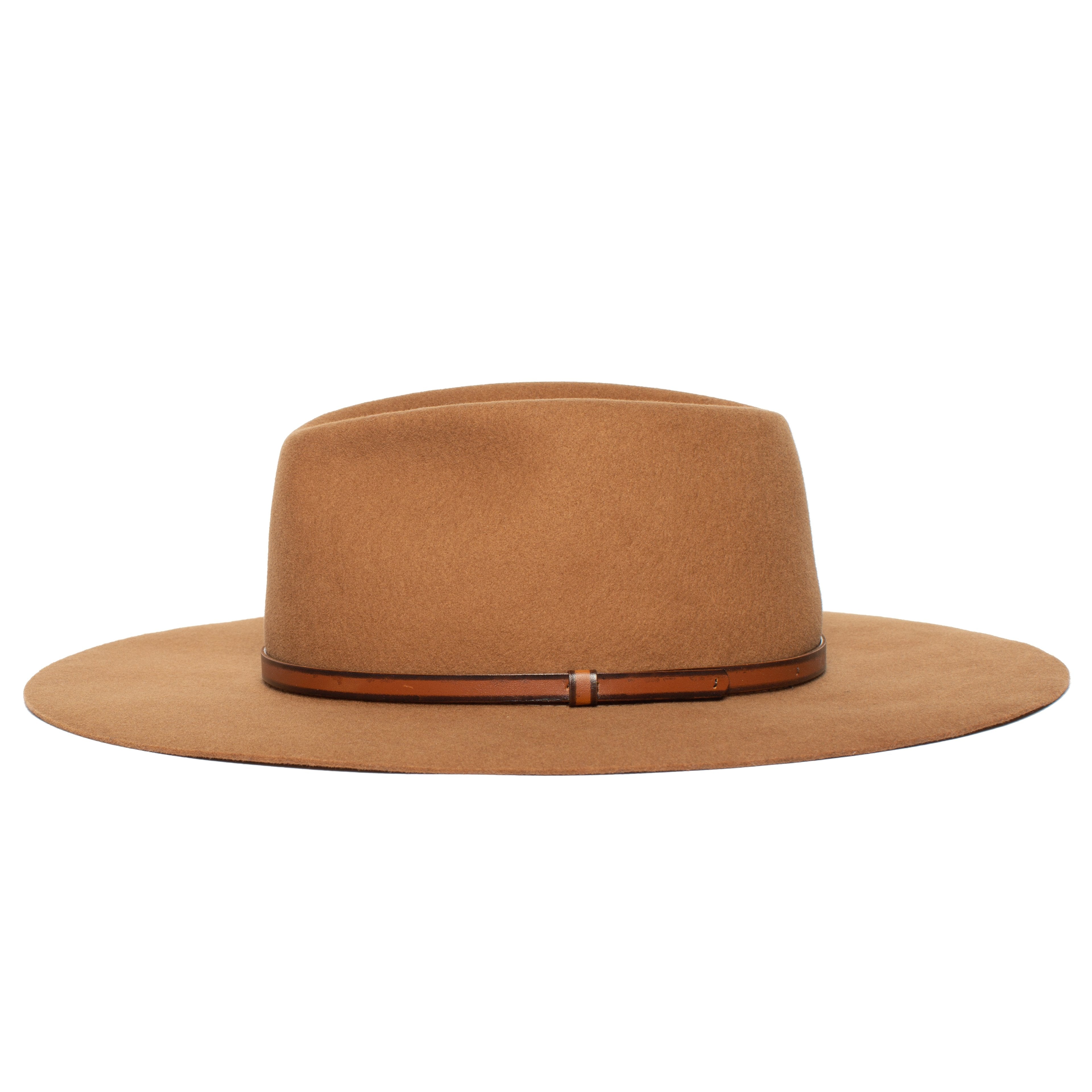Goorin Bros. dirty dallas wool fedora Whiskey side view
