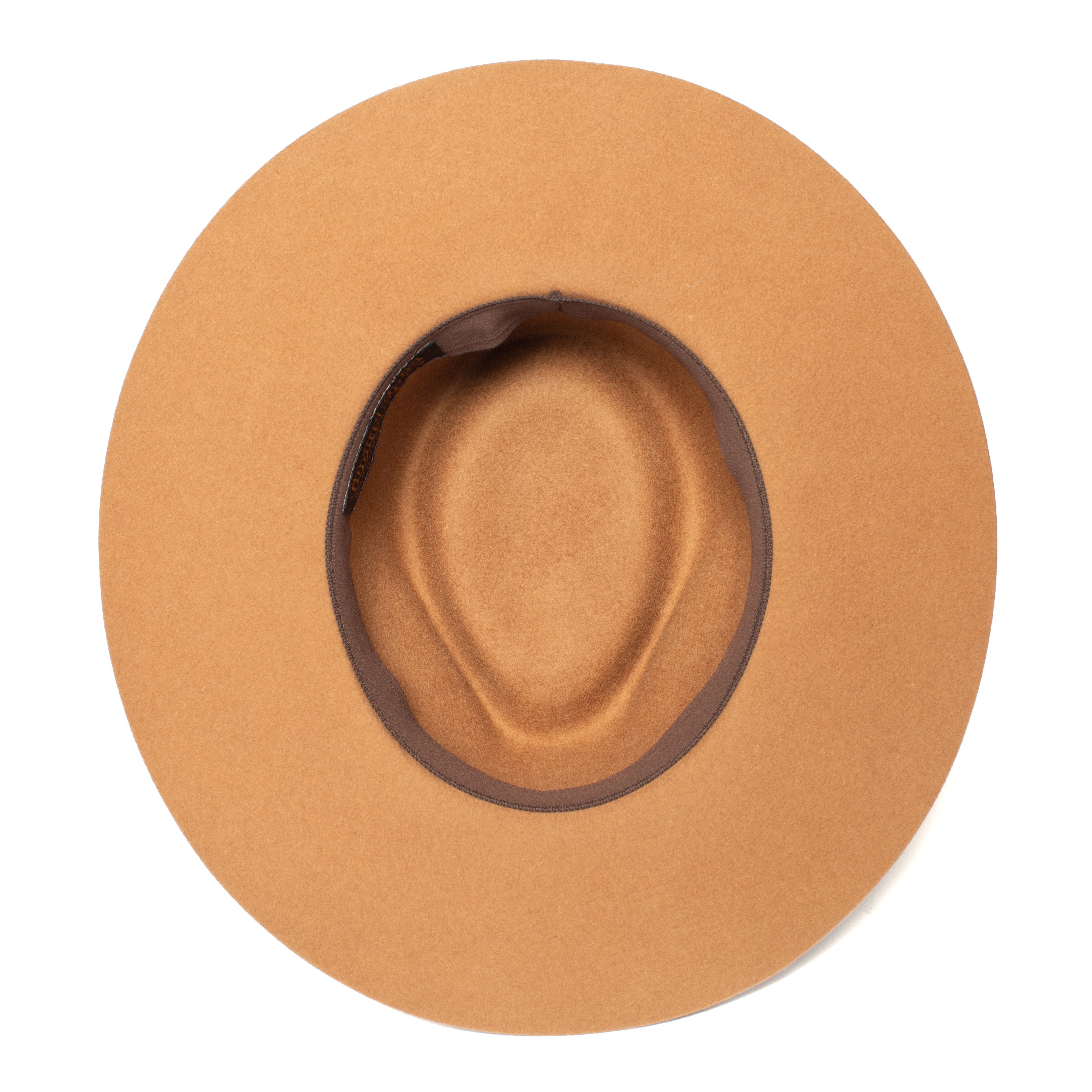 Goorin Bros. dirty dallas wool fedora Whiskey under view