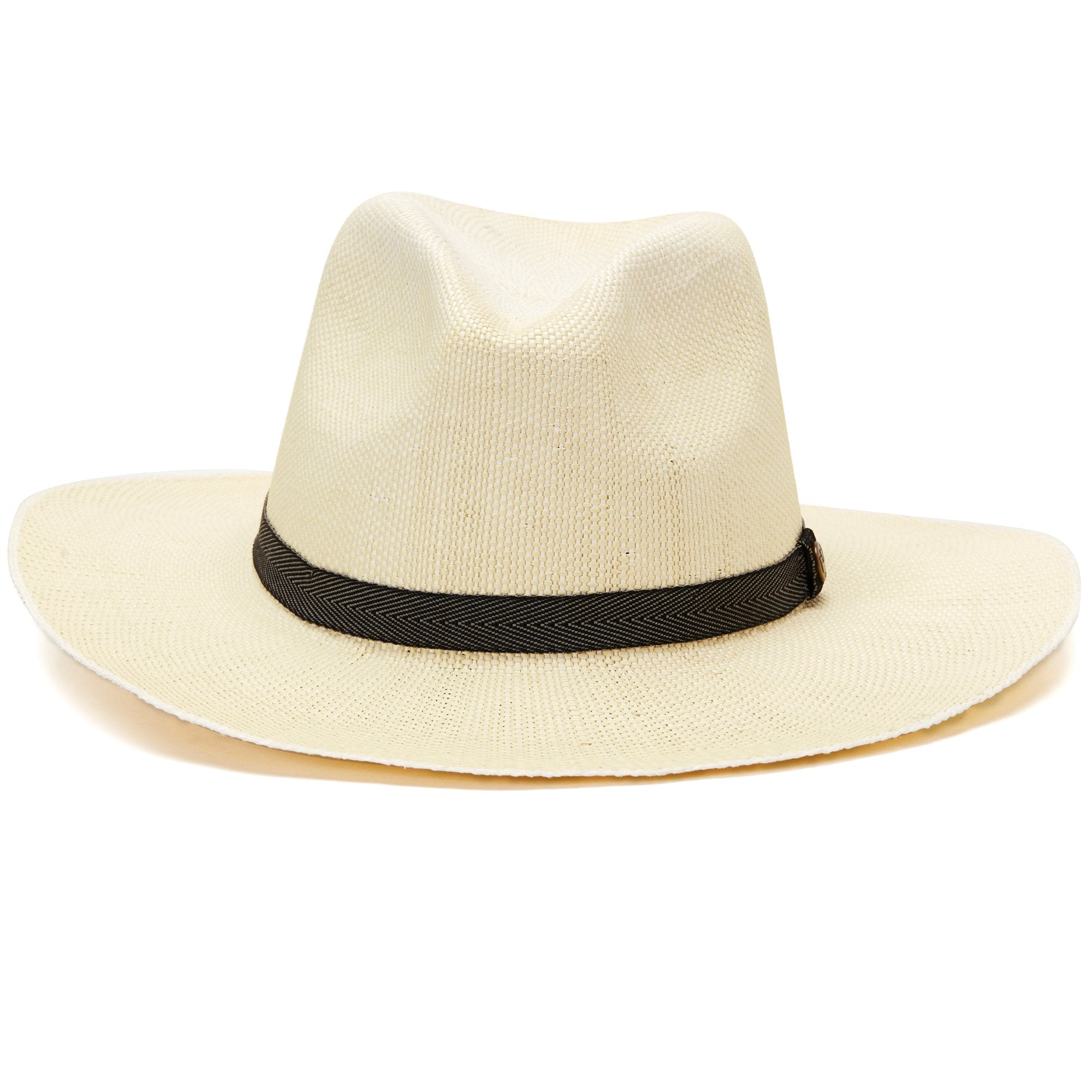 Goorin Bros. south beach straw wide brim fedora Natural front view