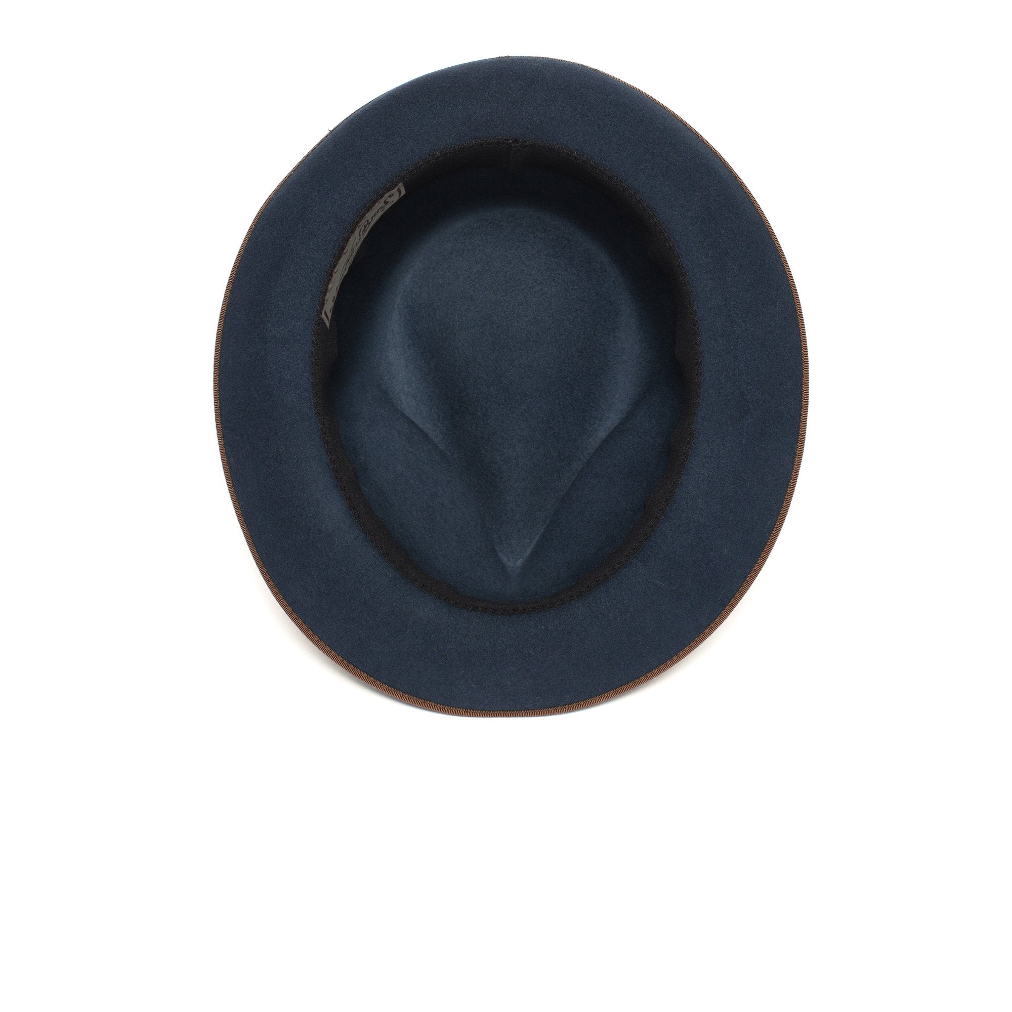 Goorin Bros. lozano wool diamond porkpie fedora Blue under view