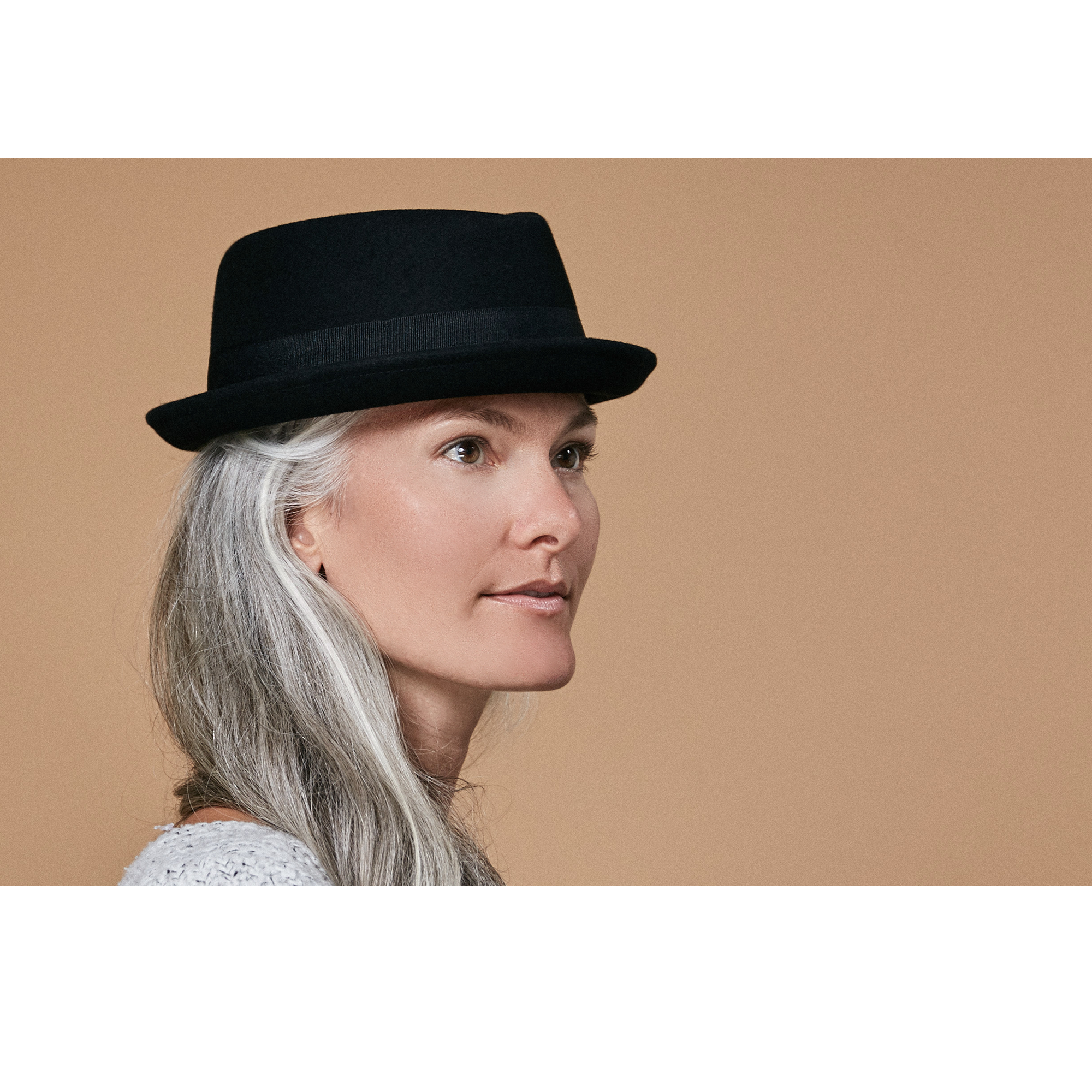 Goorin Bros. Tommaso Ferro Black porkpie womens styling