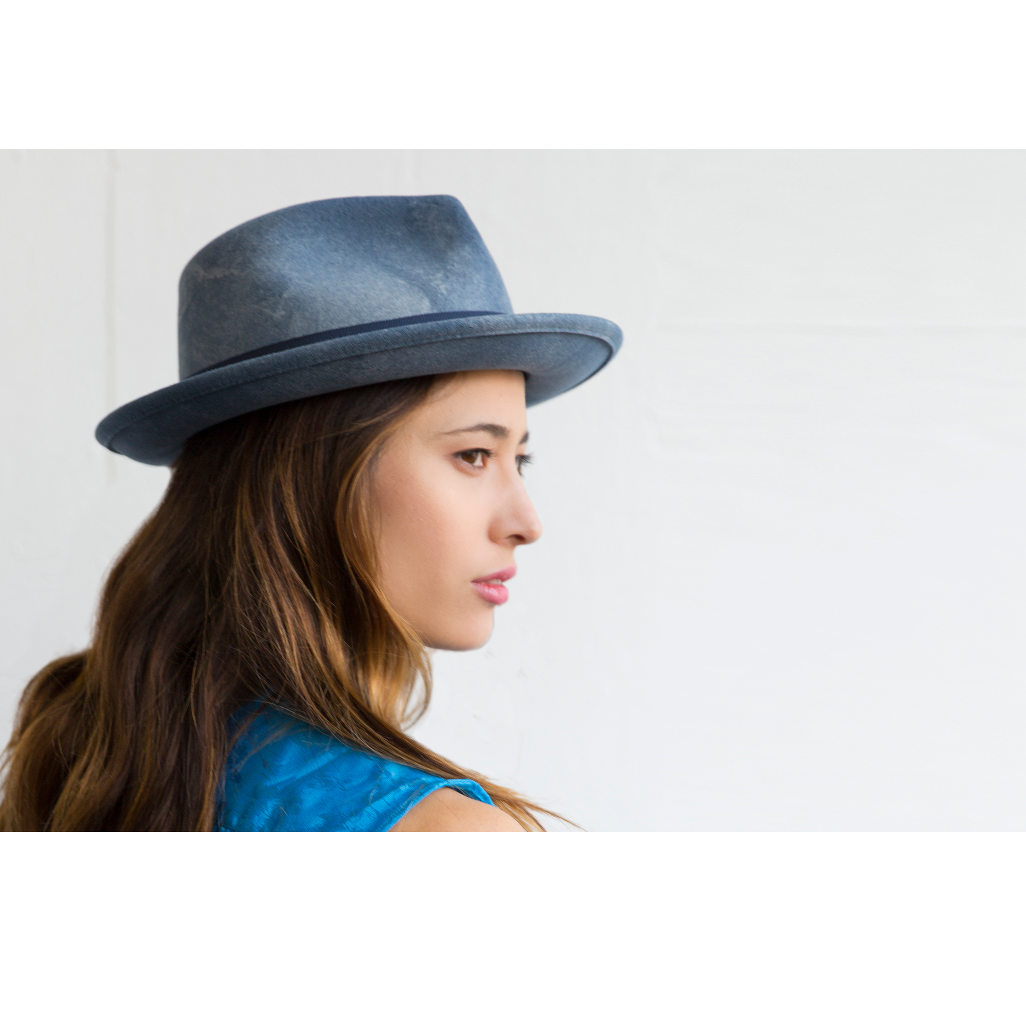 Goorin Bros. Imperial Slate fedora womens styling