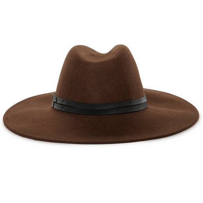 Goorin Bros. Mama Jones Brown fedora back view
