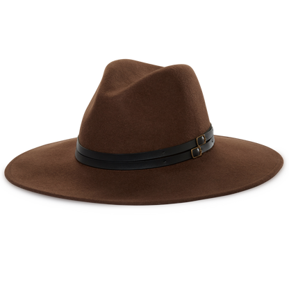 Goorin Bros. Mama Jones Brown fedora left side view