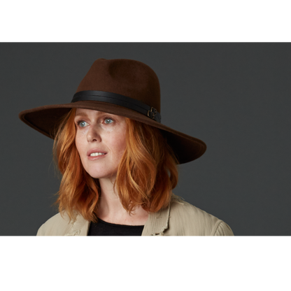 Goorin Bros. Mama Jones Brown fedora womens styling