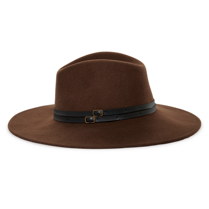 Goorin Bros. Mama Jones Brown fedora side view