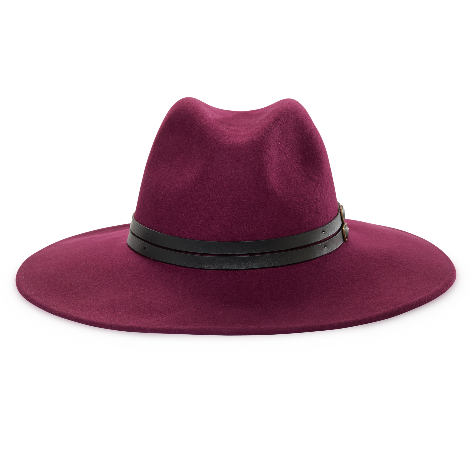 Goorin Bros. Mama Jones Purple fedora front view