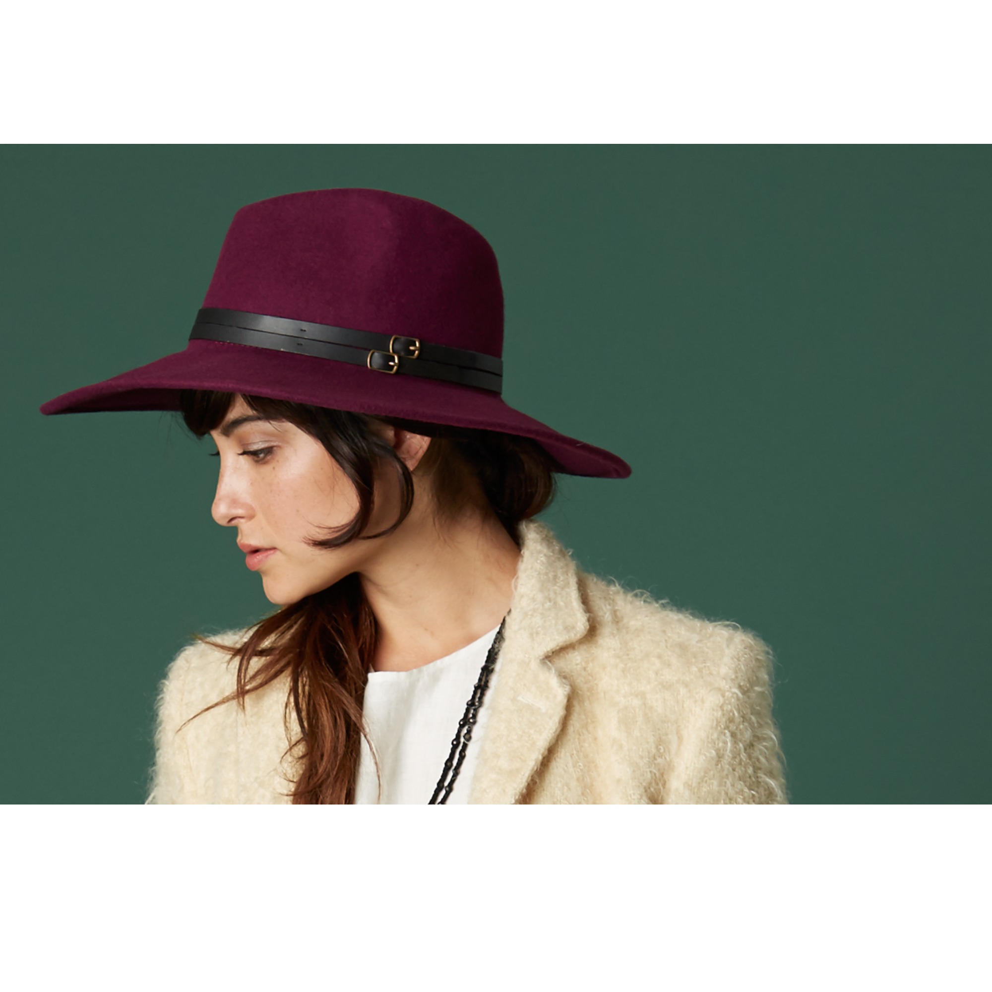Goorin Bros. Mama Jones Purple fedora womens styling