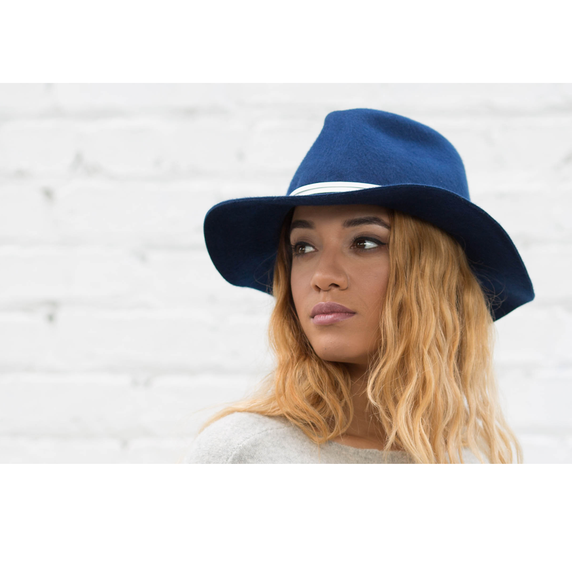 Goorin Bros. Cydney Blue fedora womens styling