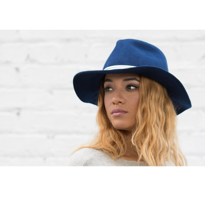 Goorin Bros. Cydney Blue fedora womens styling
