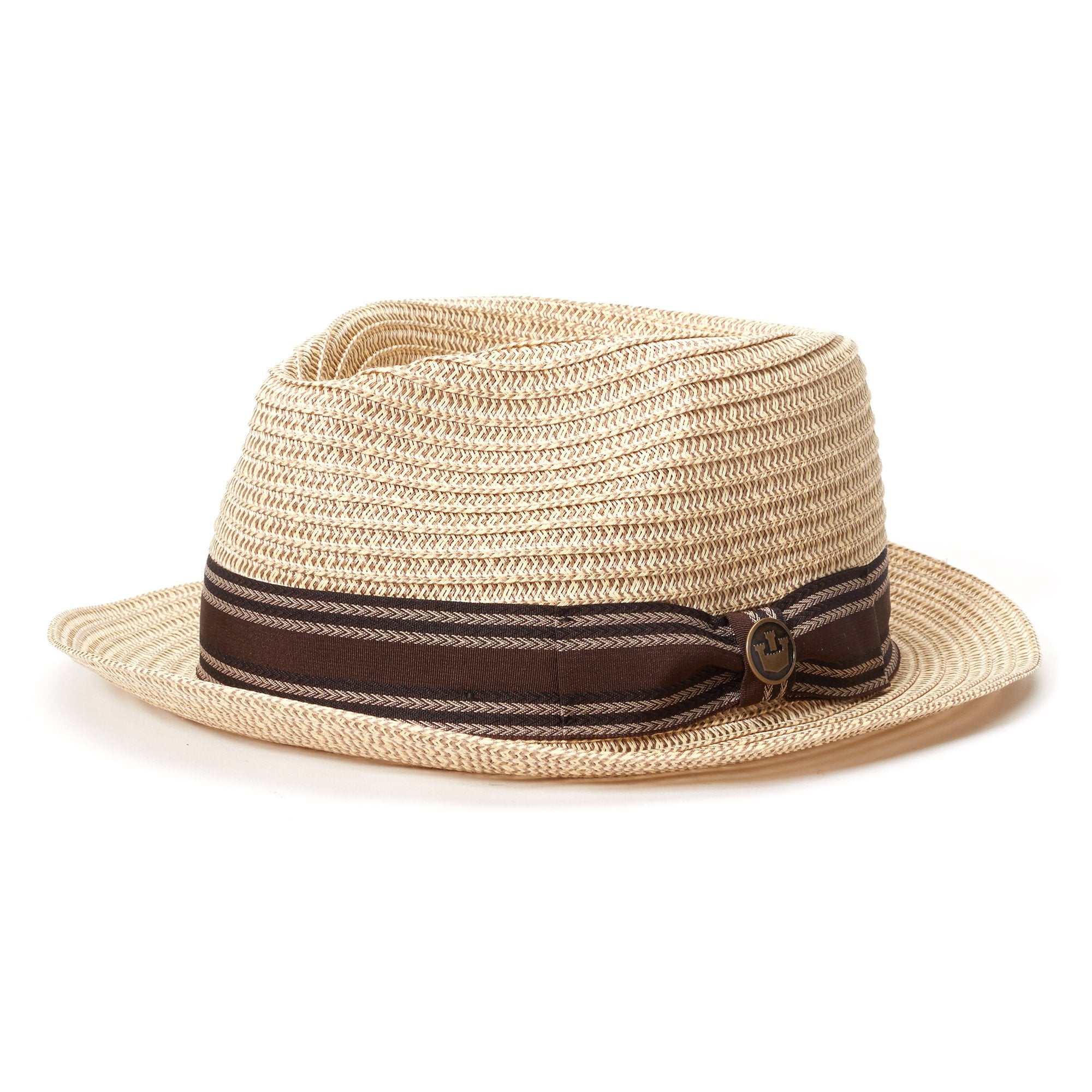Goorin Bros. cayo plastic classic brim fedora Natural left side view