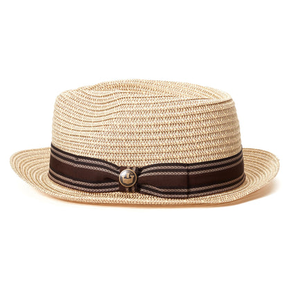 Goorin Bros. cayo plastic classic brim fedora Natural side view