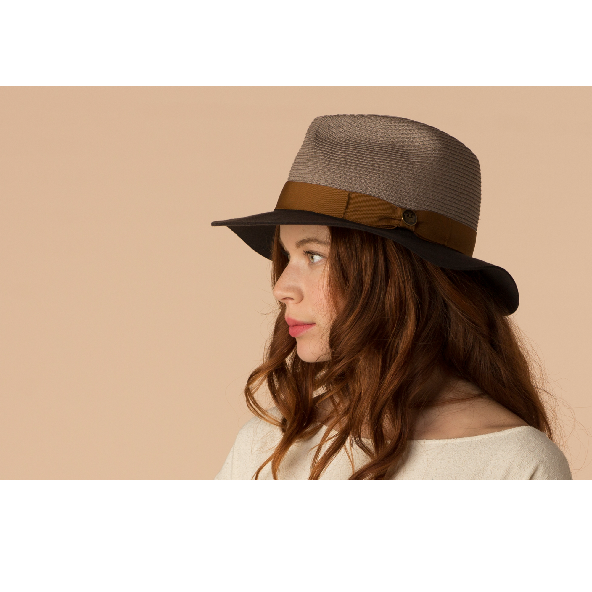 Goorin Bros. The Loyalist Grey fedora womens styling