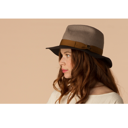 Goorin Bros. The Loyalist Grey fedora womens styling