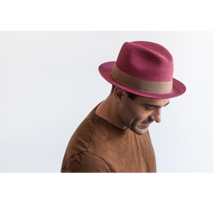 Goorin Bros. The Gilder Red fedora mens styling