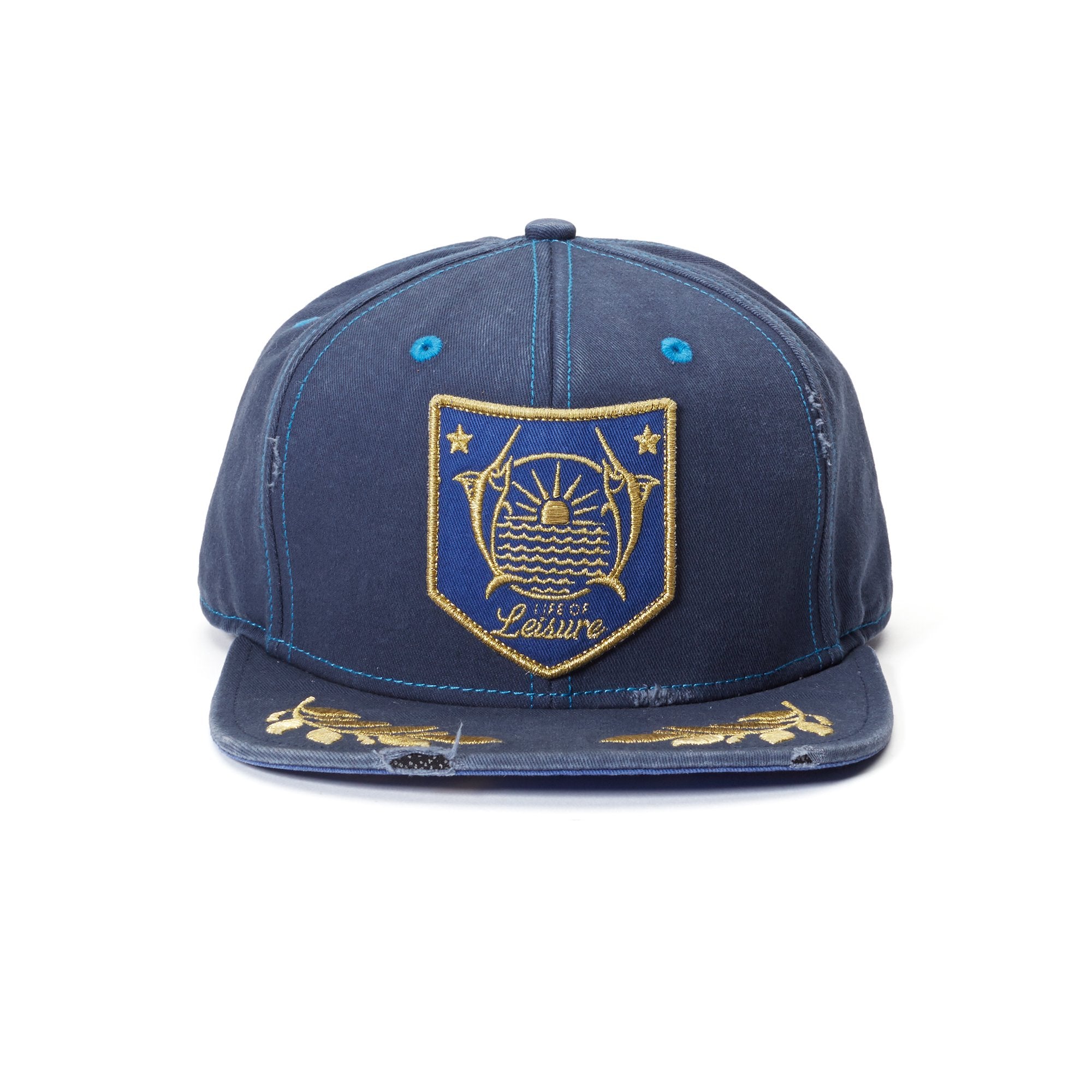 Goorin Bros. cool out cotton 6 panel baseball cap Royal Blue front view
