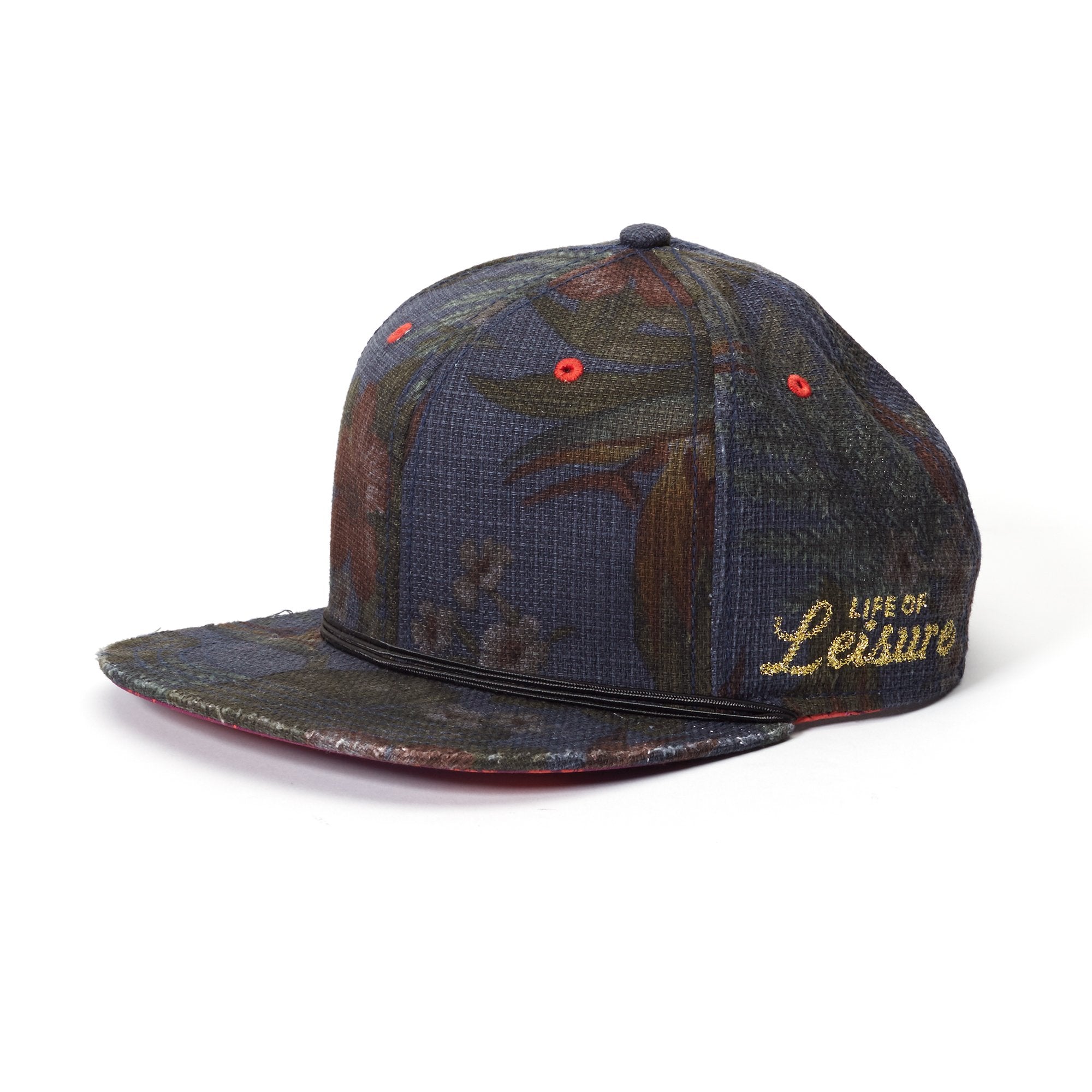 Goorin Bros. central coast cotton 6 panel baseball cap Blue left side view