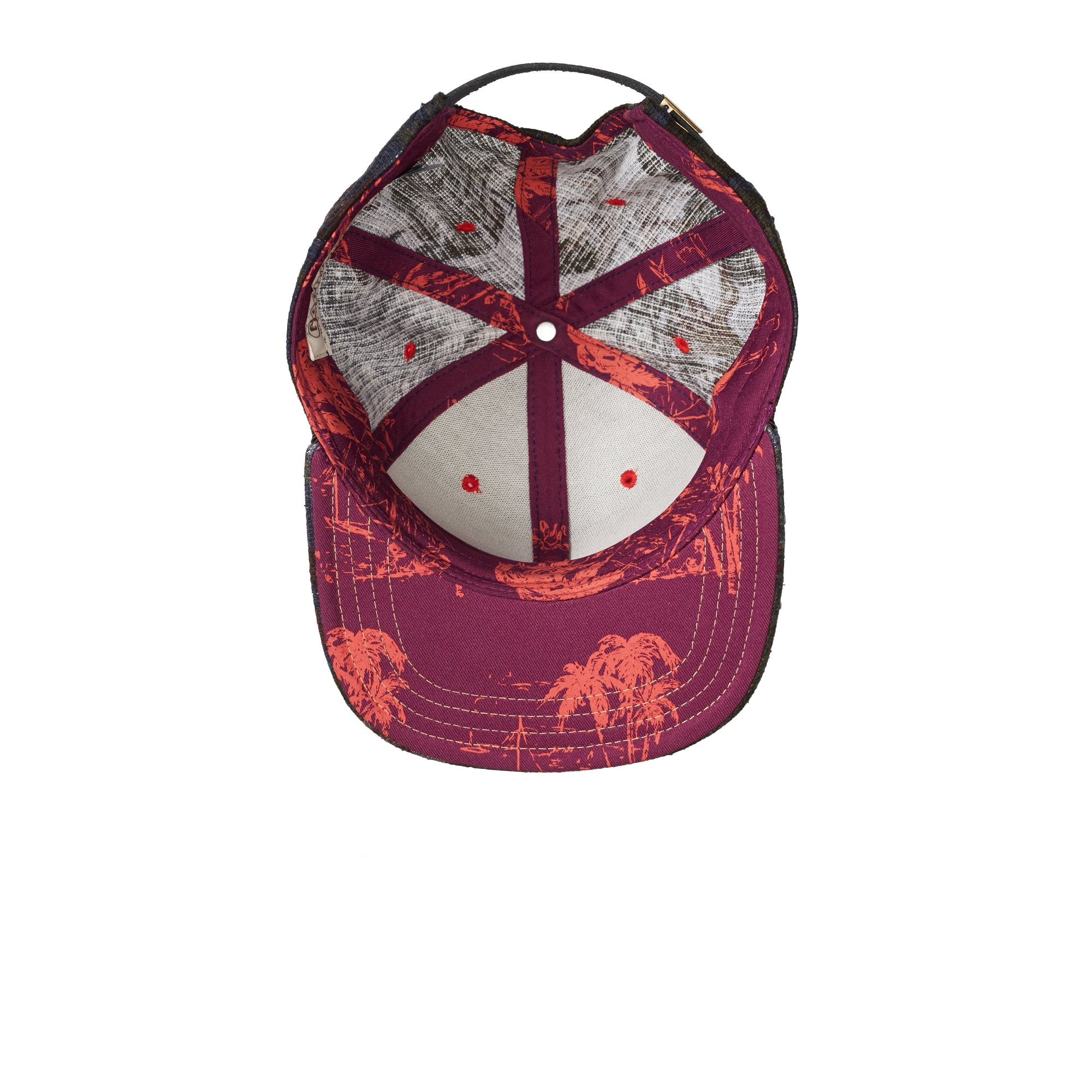 Goorin Bros. central coast cotton 6 panel baseball cap Blue under view