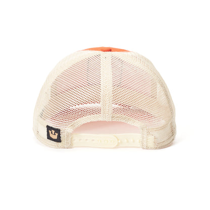 Goorin Bros. coast out 6 panel baseball cap Orange back view