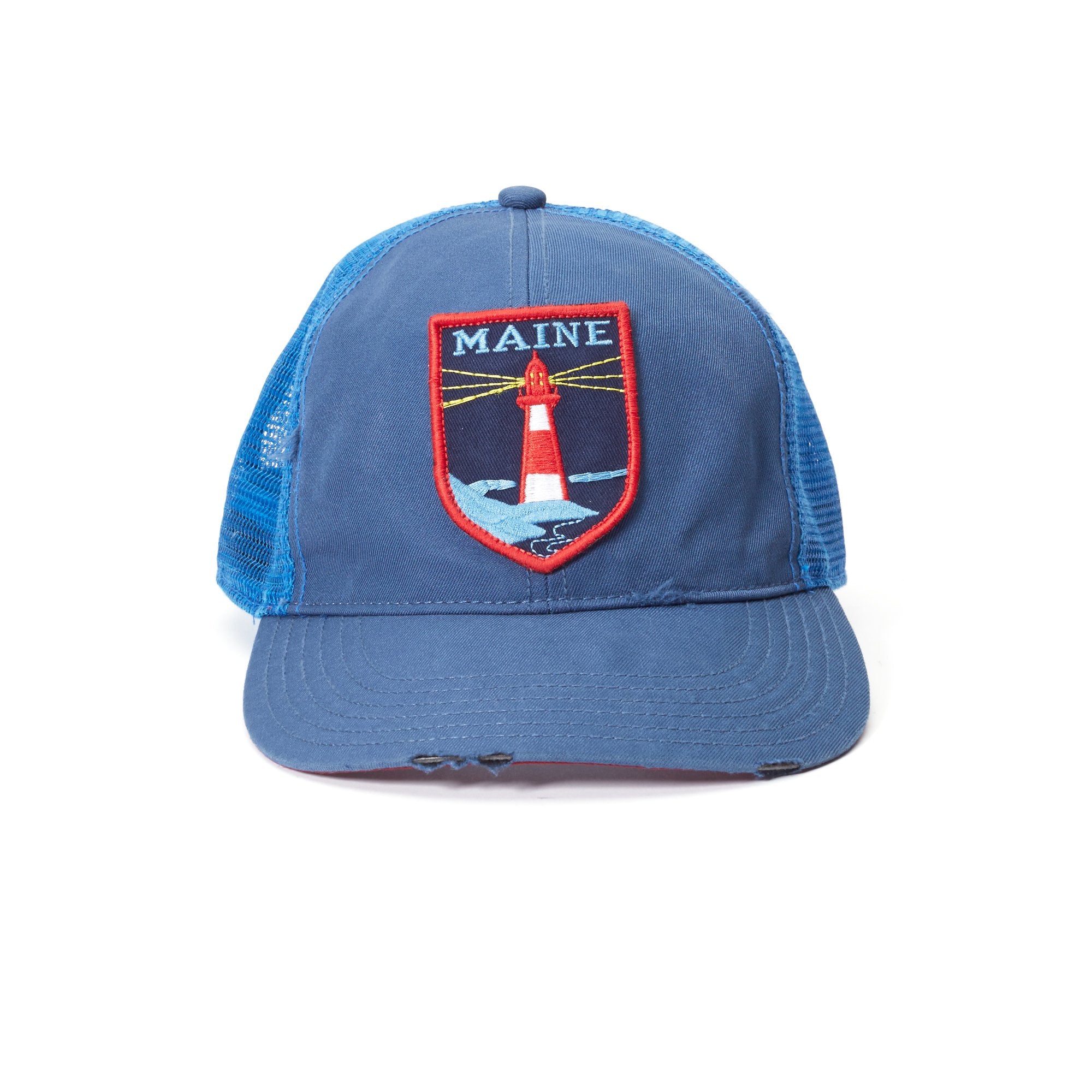Goorin Bros. headlights 6 panel baseball cap Navy front view
