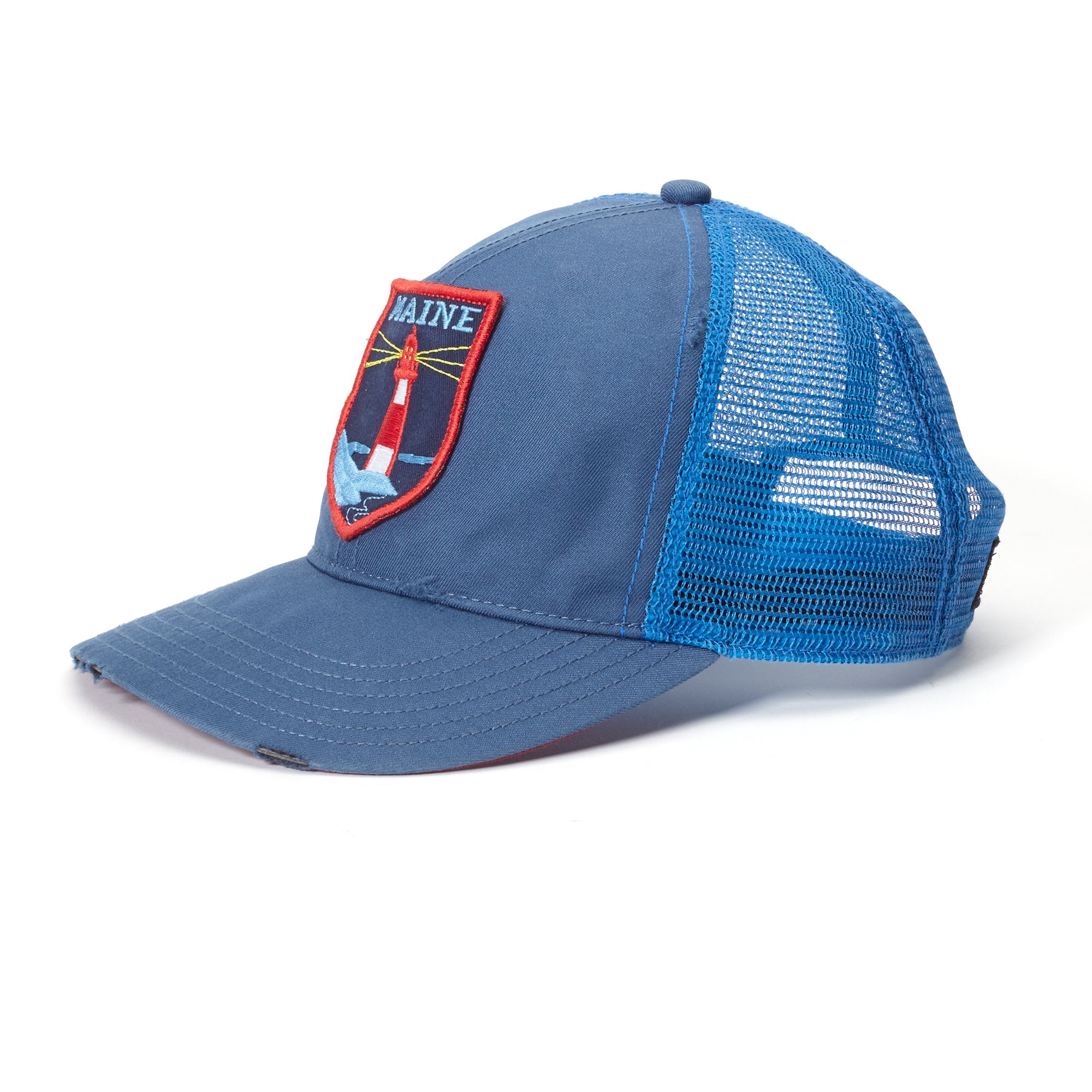 Goorin Bros. headlights 6 panel baseball cap Navy left side view