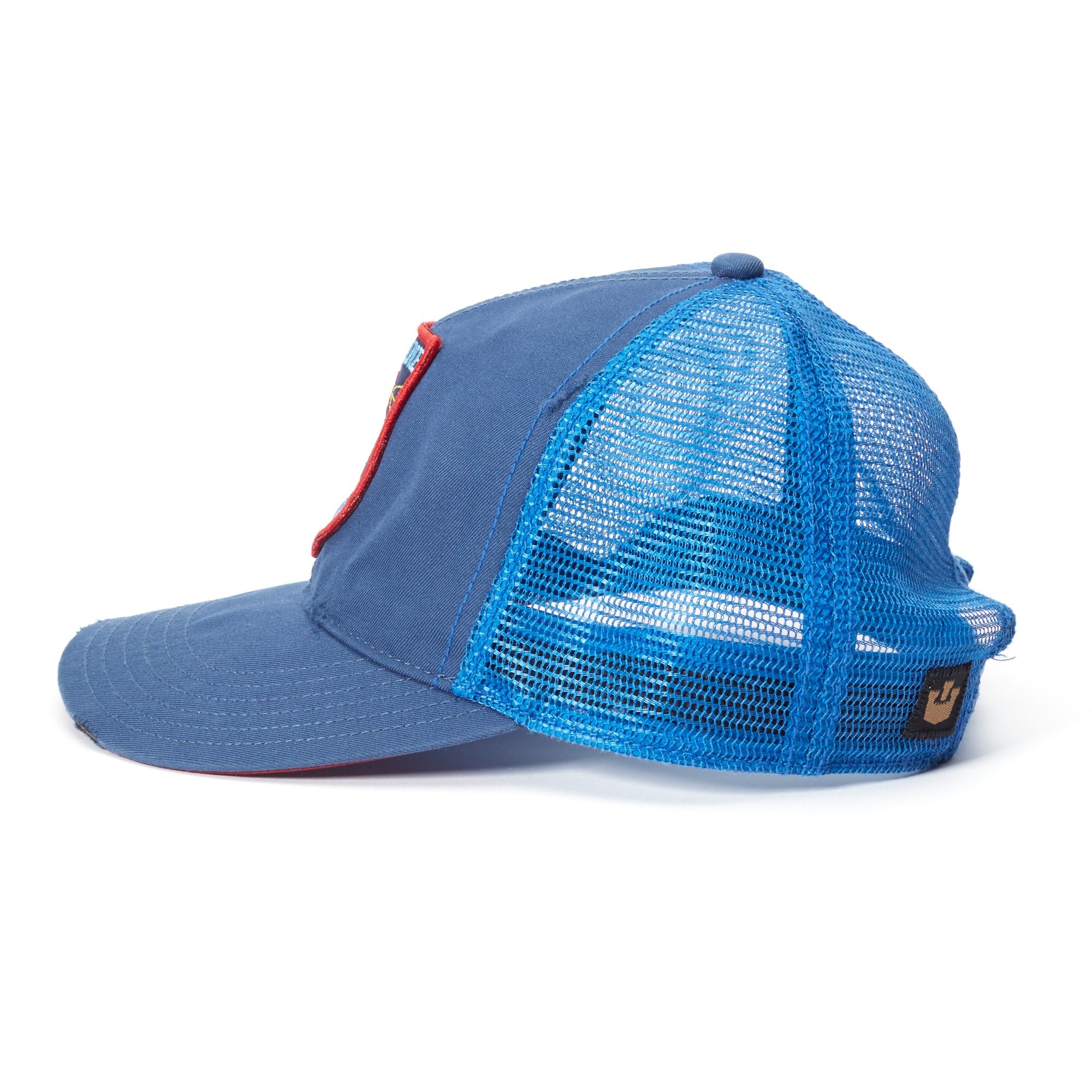 Goorin Bros. headlights 6 panel baseball cap Navy side view