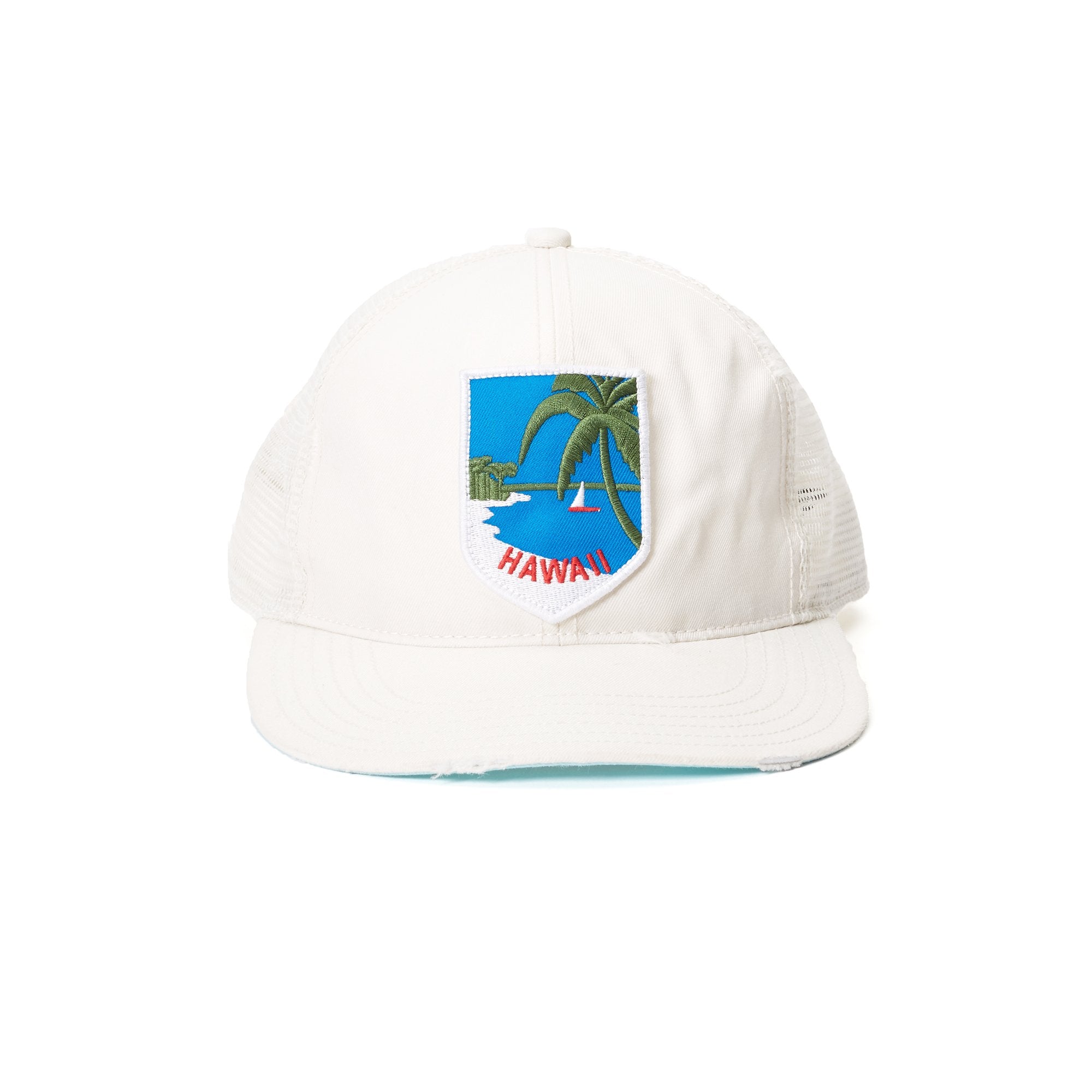 Goorin Bros. happy place 6 panel baseball cap Stone front view