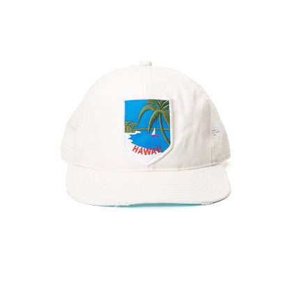 Goorin Bros. happy place 6 panel baseball cap Stone front view