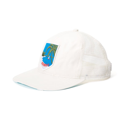 Goorin Bros. happy place 6 panel baseball cap Stone left side view