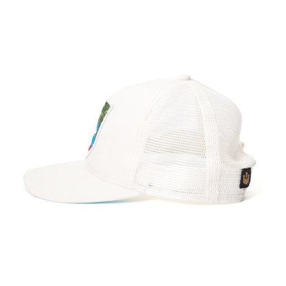 Goorin Bros. happy place 6 panel baseball cap Stone side view