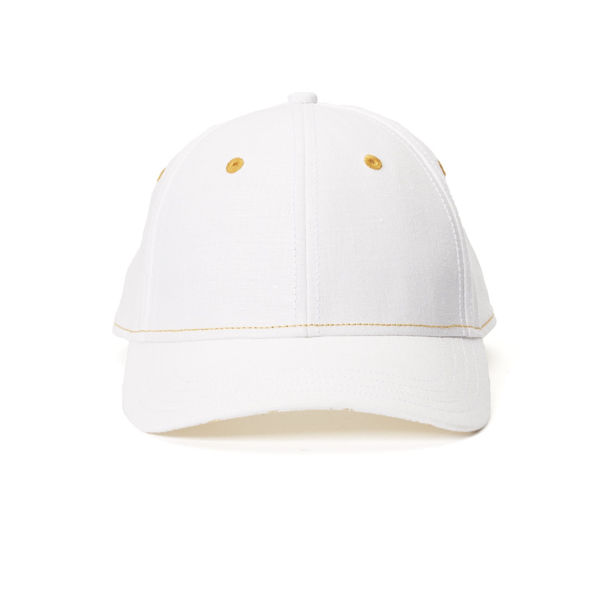 Goorin Bros. florida heat linen 6 panel baseball cap White front view