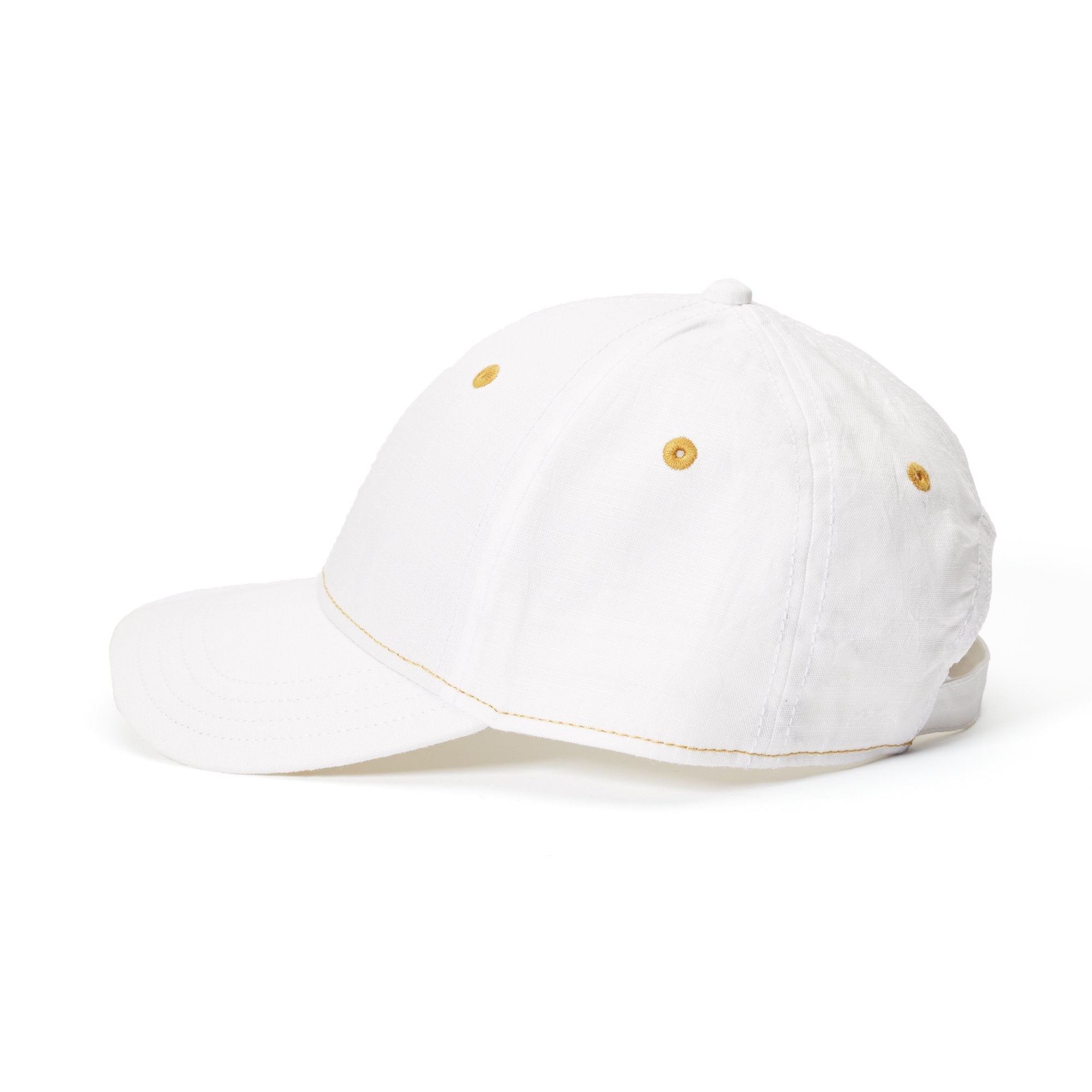 Goorin Bros. florida heat linen 6 panel baseball cap White side view