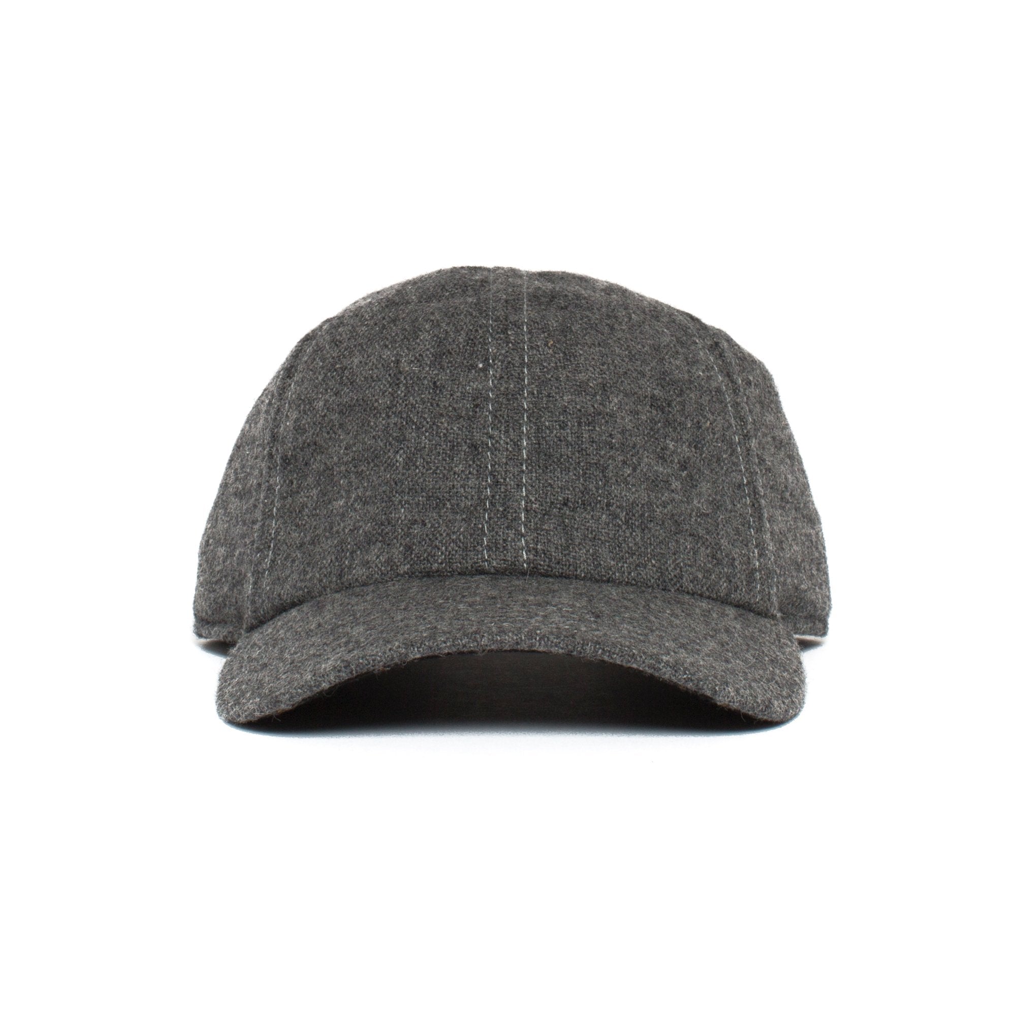 Goorin Bros. winter game 6 panel baseball cap Grey front view