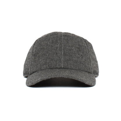 Goorin Bros. winter game 6 panel baseball cap Grey front view