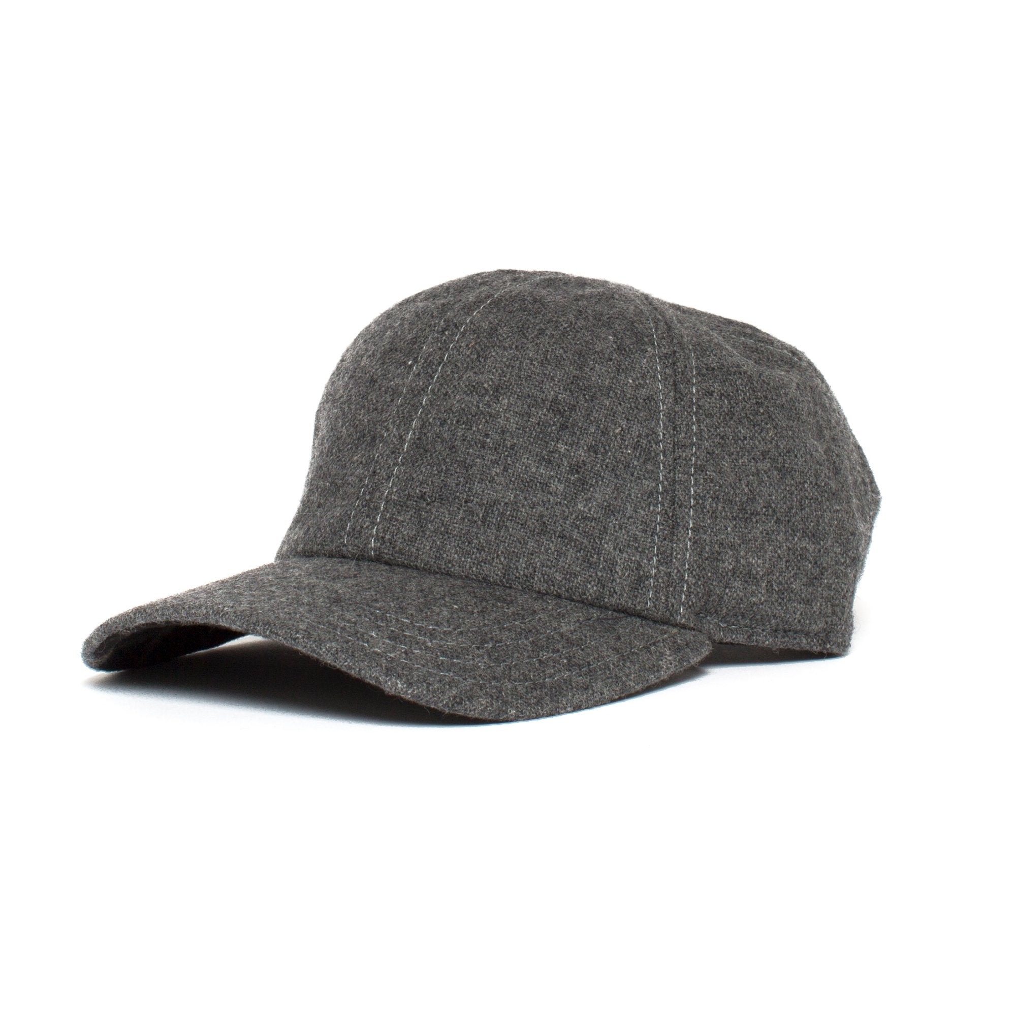 Goorin Bros. winter game 6 panel baseball cap Grey left side view