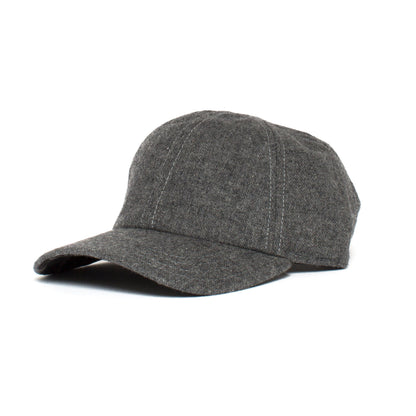 Goorin Bros. winter game 6 panel baseball cap Grey left side view