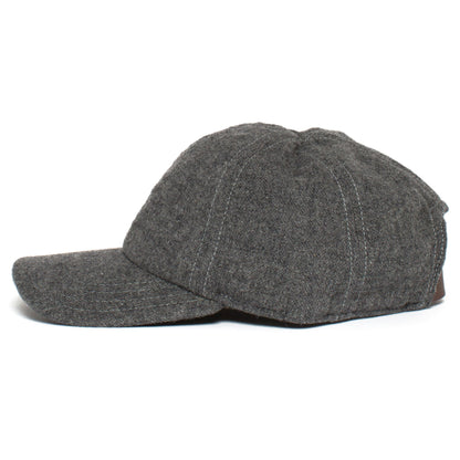 Goorin Bros. winter game 6 panel baseball cap Grey side view