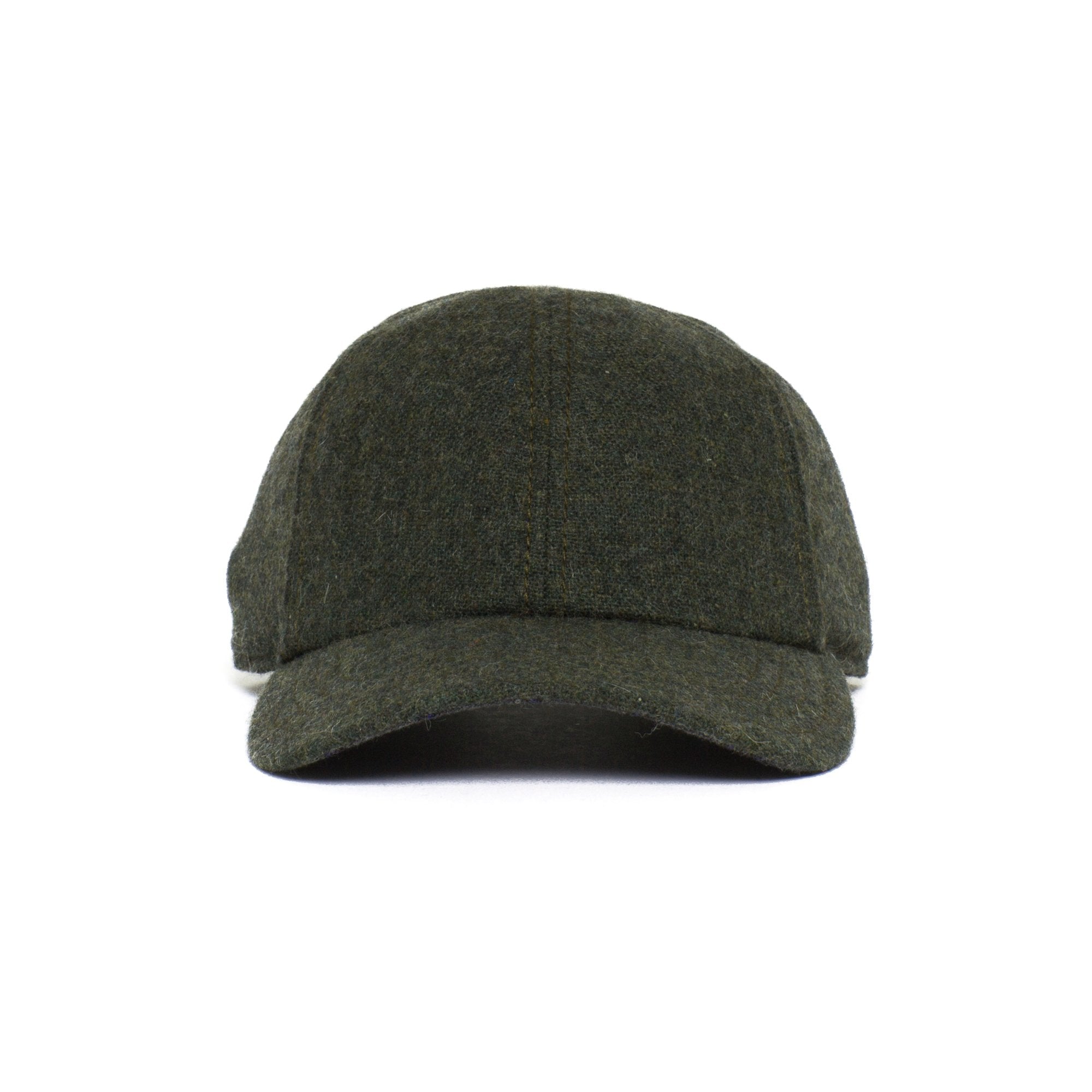 Goorin Bros. winter game 6 panel baseball cap Olive front view