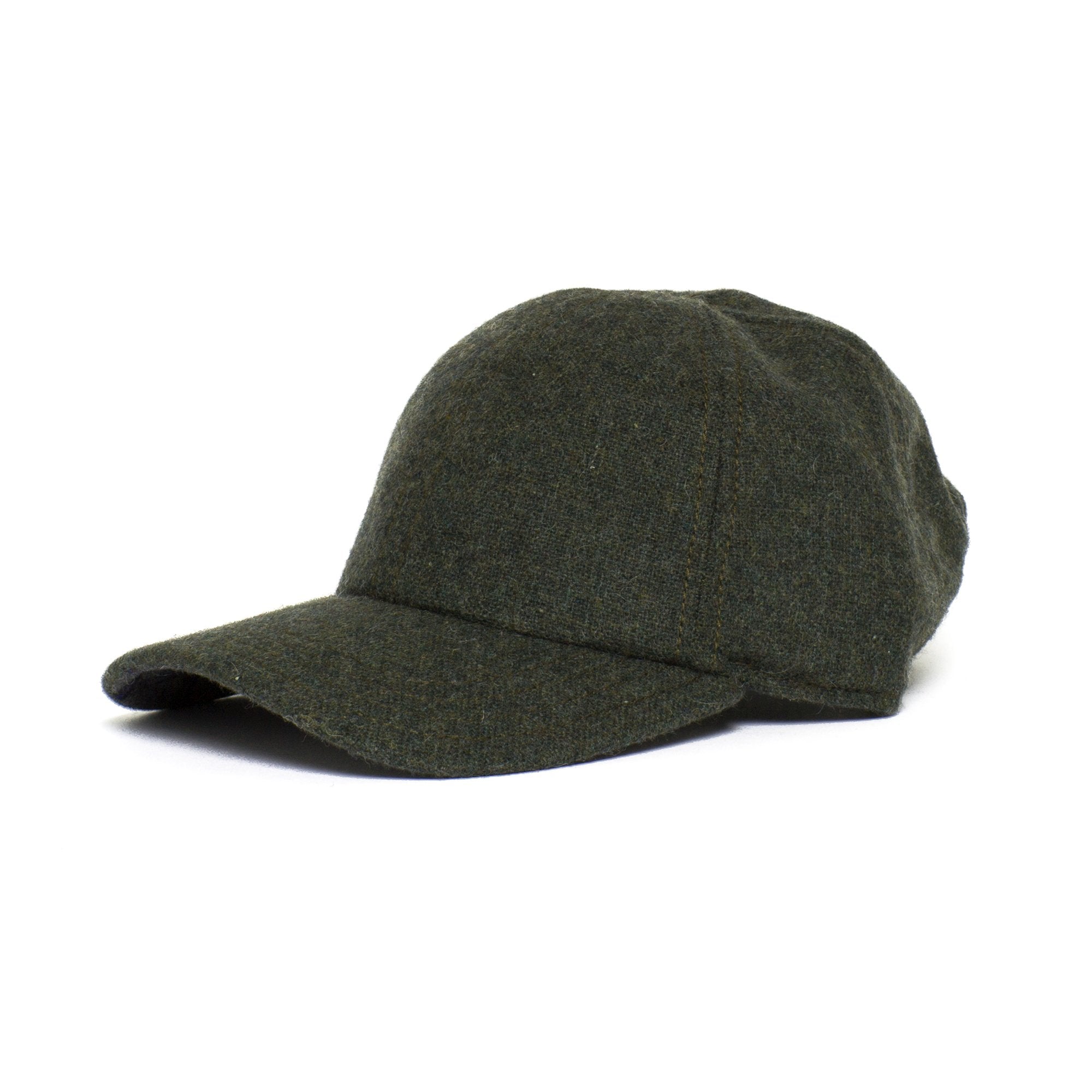 Goorin Bros. winter game 6 panel baseball cap Olive left side view