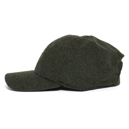 Goorin Bros. winter game 6 panel baseball cap Olive side view
