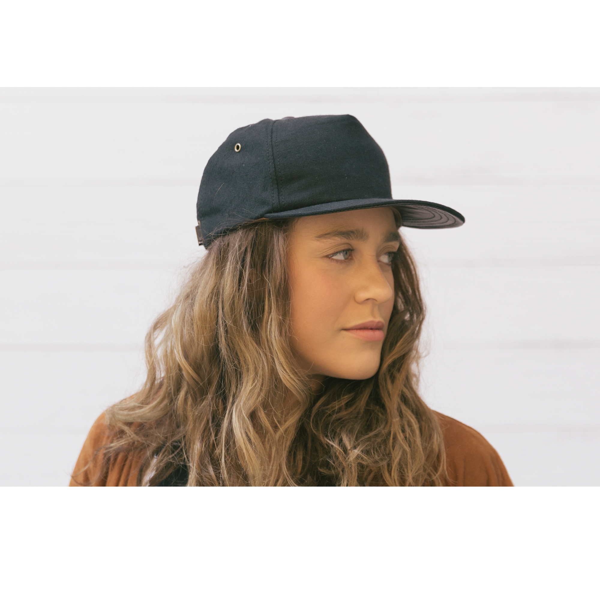Goorin Bros. pool boy linen baseball cap Black  womens styling