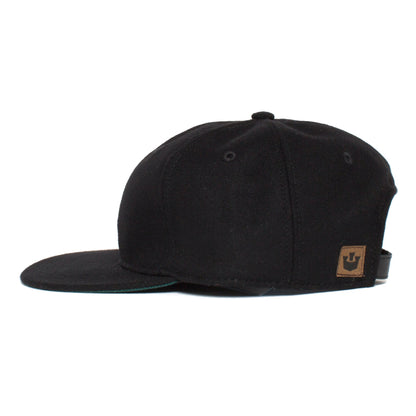 Goorin Bros. home wool blend trucker baseball cap Black side view