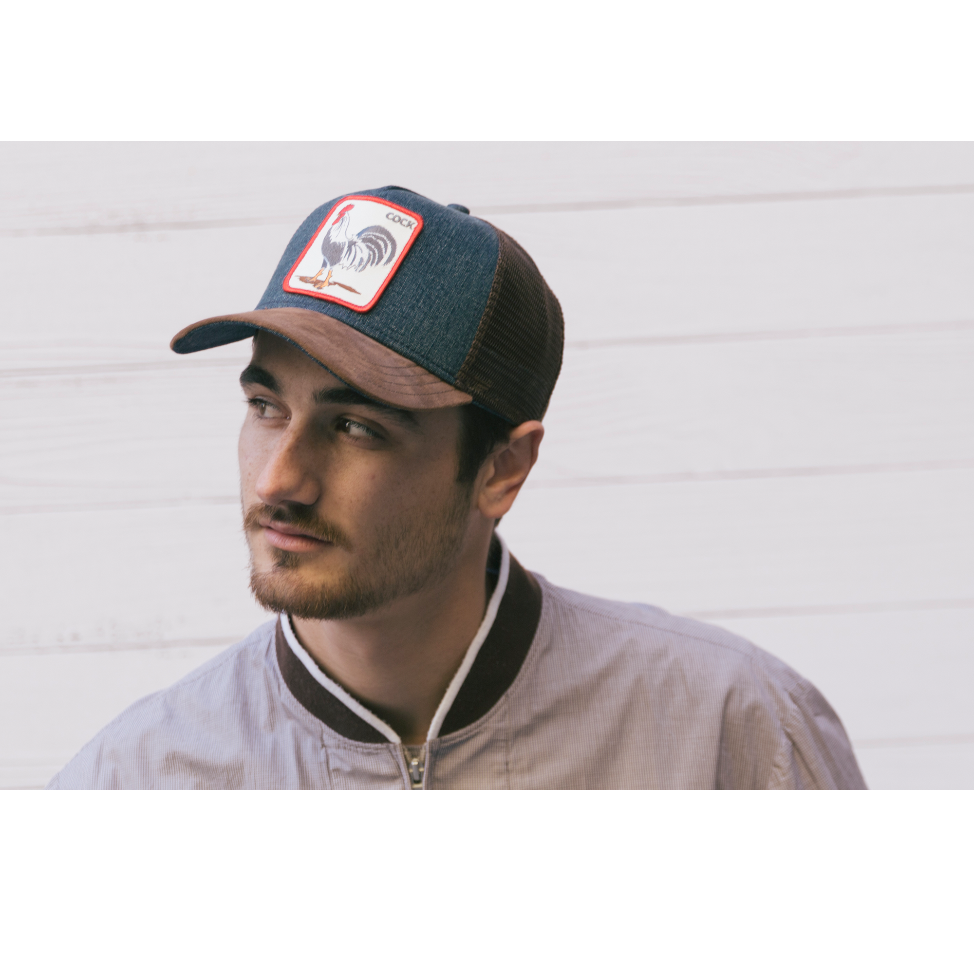 Goorin Bros. big strut trucker baseball cap Camel  mens styling