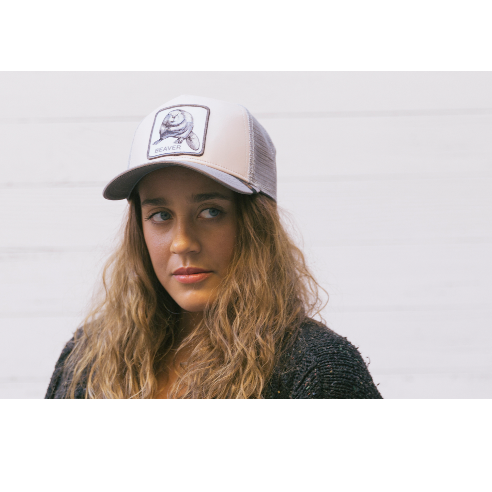 Goorin Bros. dam it trucker baseball cap Pink  womens styling