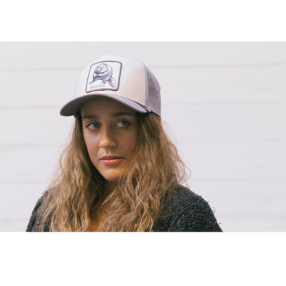 Goorin Bros. dam it trucker baseball cap Pink  womens styling